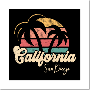 Vintage San Diego California Posters and Art